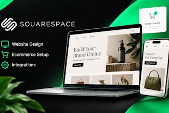 build squarespace design, redesign squarespace website, wixsquarespace