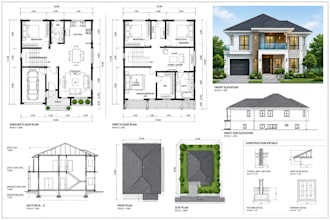 create residential permit drawings, house plans and architectural plans