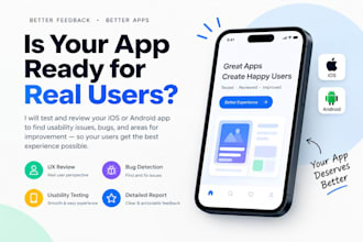 do ios app review android app user experience review and test ios or android app
