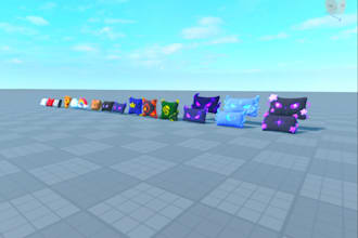 make stylized 3d assets and props for games and roblox