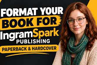 format your book for ingramspark publishing paperback and hardcover