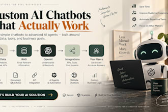 build an ai chatbot with openai, rag, API and custom knowledge base