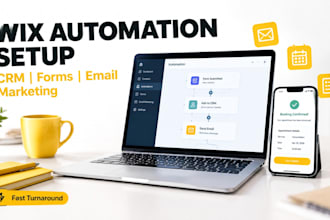 fix wix automation setup wix crm workflow fix wix email marketing forms systems