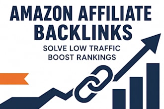 build amazon affiliate backlinks to solve low traffic and boost rankings
