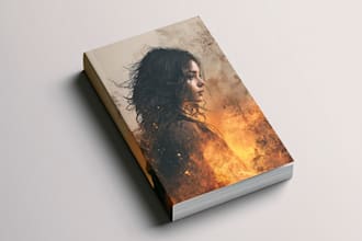 paint custom book cover design, ebook cover design, kindle cover for you