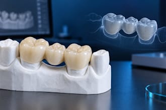 design production ready dental crowns and short bridges in exocad