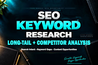 do SEO keyword research search intent and competitor analysis