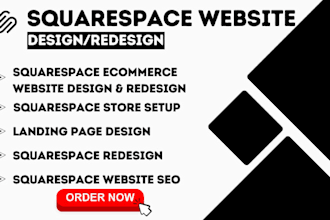 do squarespace website design, create squarespace store, squarespace seo