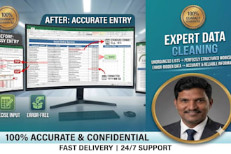 clean, format, and merge your excel and csv data