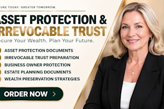 prepare asset protection and irrevocable trust documents for business owners