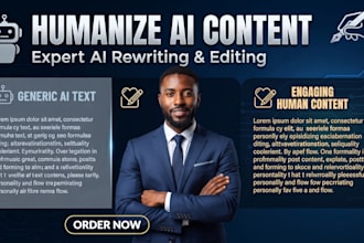 humanize ai product descriptions and rewrite ai content