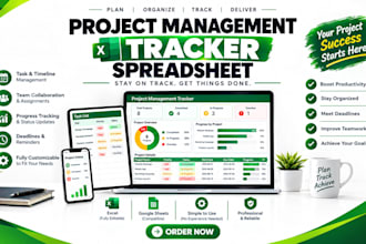 create a project management tracker in excel for your business