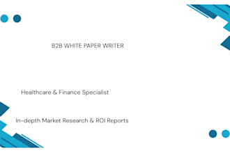 write professional b2b white papers and business reports