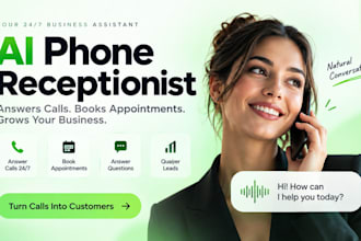 build an ai phone receptionist for calls and appointments