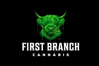 design hemp medical cannabis company logo