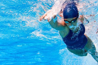 be your swim coach to teach you swimming techniques