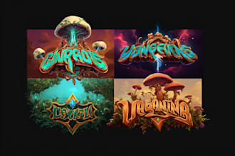 design a professional fantasy, rpg, scifi game, nft logo