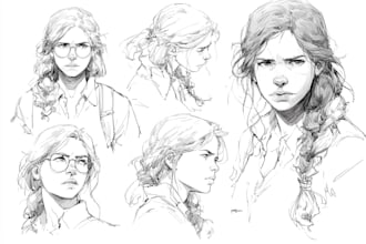 make a sketch of your any kind of character