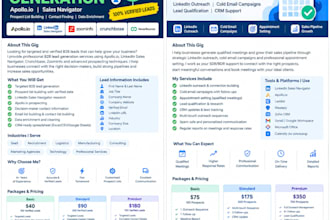 do b2b market research, prospect research and sales prospecting