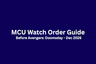 write your mcu watch order video script before doomsday