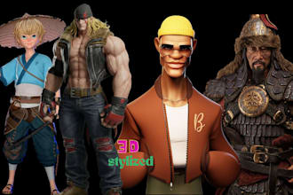 3d character modeling 3d realistic game character modeling 3d lighting rendering