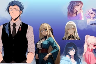 do anime art, fanart, anime illustration manga, discord pfp, fantasy art