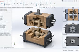 design 3d mold, sand casting, casting mold, foundry tooling, for manufacturing