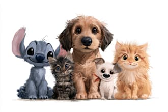 turn your pet photo into a magical animated cartoon portrait