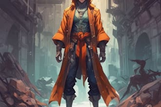 design anime characters for your brand or project
