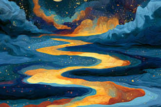 paint professional abstract art