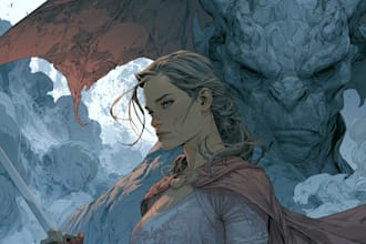 do a cover art or comic cover art