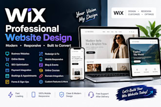 wix website redesign wix website design fix wix website