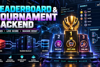 build a scalable leaderboard and tournament