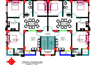 create accurate auto cad 2d floor plans and technical drawings