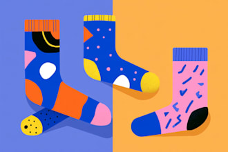 socks design unique socks design