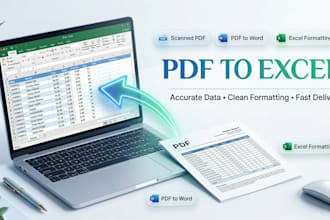 convert pdf to excel with accurate data