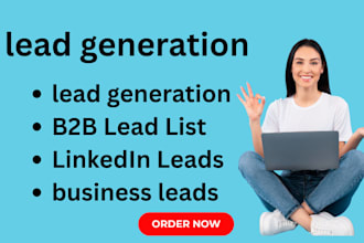 do b2b lead generation, prospect email list building