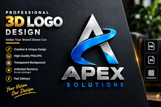 design professional ai logo design for your business