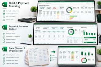 build a custom excel system for your business tracking