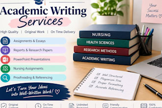 write professional assignments portfolios and presentations