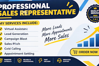 be your sales representative sales closer sales pitch and sales agent