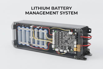 design lithium battery bms pcb, protection circuit and battery management