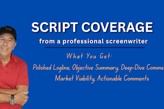 write professional script coverage for your screenplay