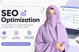 do technical on page optimization gsc website audit and SEO optimization