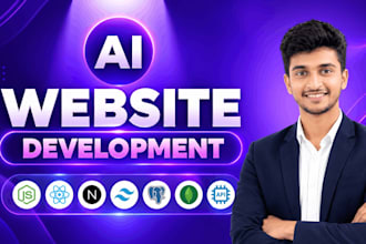 ai website developer, full stack ai developer, sass, ai website development