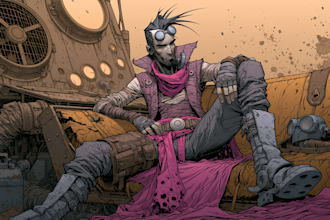 do a cover art or comic cover art