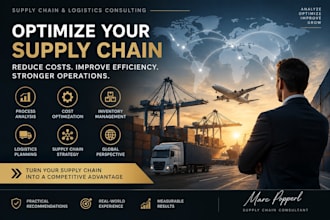 analyze and optimize your supply chain and logistics processes