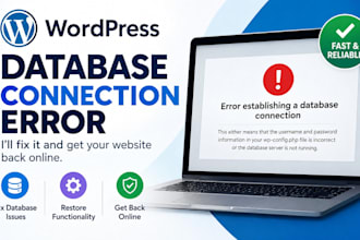 fix wordpress database connection errors after migration
