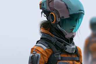 create a post apocalyptic sci fi character