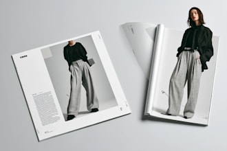 do a high quality product catalog design and sales sheet design